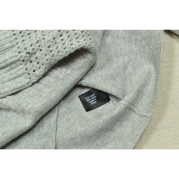 Lane Bryant Plus Size 18/20 Gray Ribbed Button Cardigan Sweater Rayon NWT - Picture 7 of 8